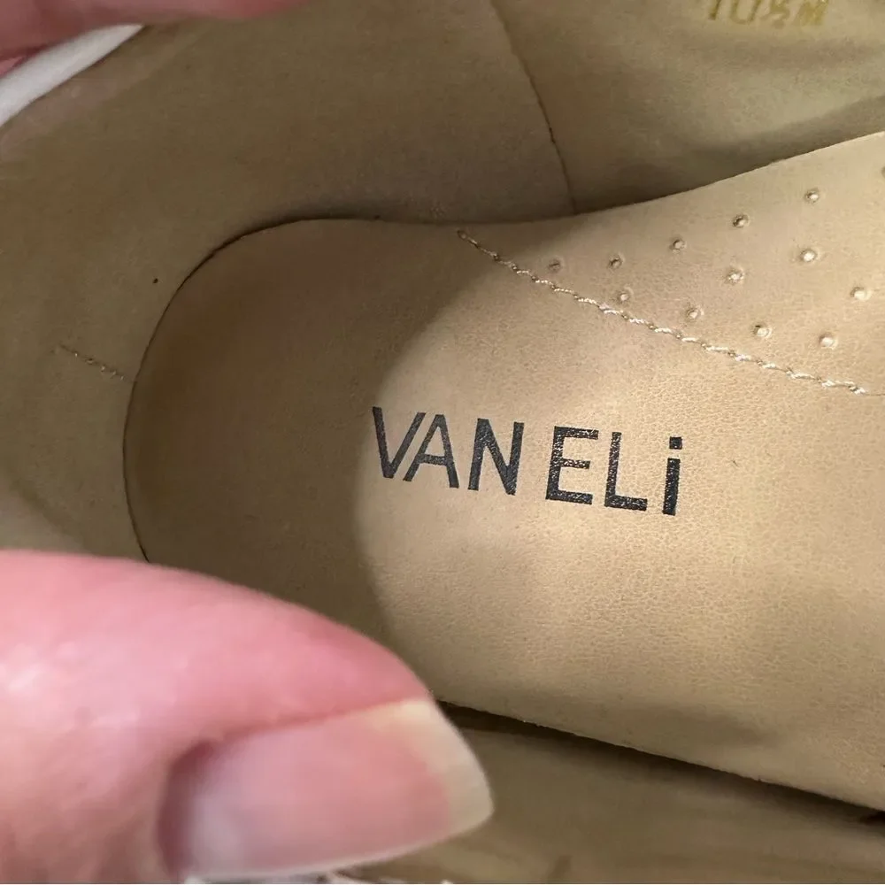 Vaneli White‎ Quilted Women's Shoes